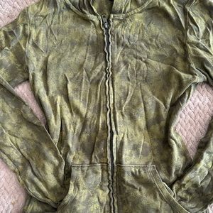 ACID WASH HOODIE *Y2K * SIZE SMALL
